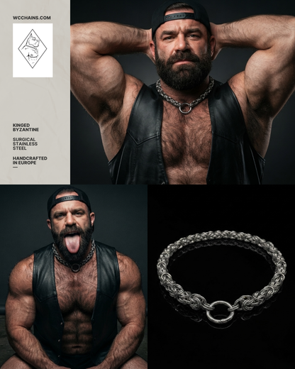The Kinged Byzantine Chainmail Collar